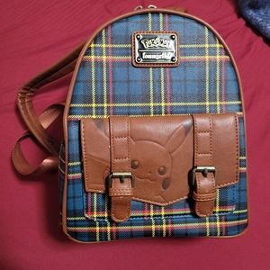 Loungefly Pikachu mini backpack and wallet